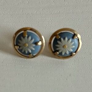 Wedgwood Stud Earrings